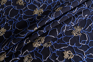 Tissu Couture Abstrait Jacquard UN001408