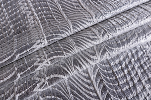 Geometric Jacquard Apparel Fabric UN001425