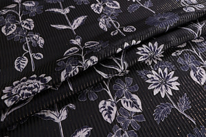 Flowers Print Apparel Fabric ST000492