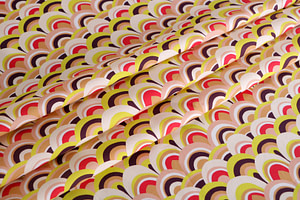 Geometric Print Apparel Fabric ST000524