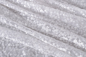 Flowers Laces-Embroidery Apparel Fabric TC000929