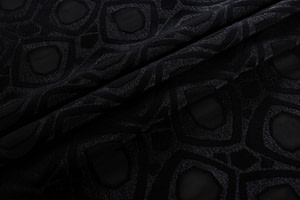 Geometric Jacquard Apparel Fabric UN001293