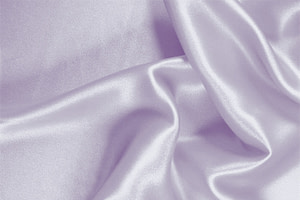Light purple silk crêpe back satin fabric for dressmaking