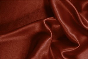 Amaranth Red Silk Crêpe Satin Apparel Fabric