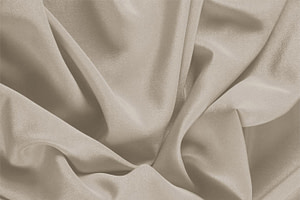 Nude Beige Silk Crêpe de Chine Apparel Fabric