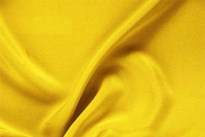 Sun Yellow Silk Drap Apparel Fabric