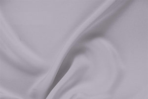 Silver Silver Silk Drap Apparel Fabric