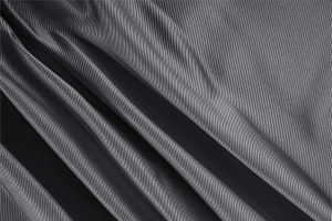 Anthracite Gray Silk Dogaressa Apparel Fabric