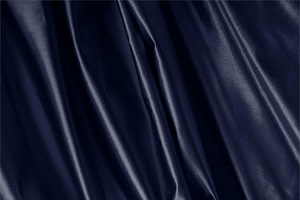Ink Blue Silk Duchesse Apparel Fabric