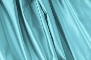 Tiffany Blue Silk Duchesse Apparel Fabric