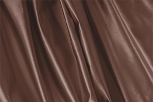 Chestnut Brown Silk Duchesse Apparel Fabric