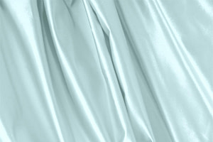 Alabaster Blue Silk Duchesse Apparel Fabric