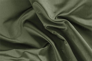 Olive Green Silk Shantung Satin Apparel Fabric