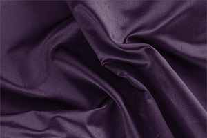 Grape Purple Silk Shantung Satin Apparel Fabric