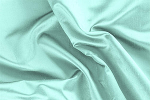 Water Blue Silk Shantung Satin Apparel Fabric