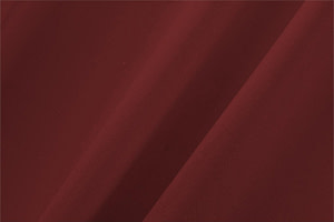 Ruby Red Cotton, Silk Double Shantung Apparel Fabric