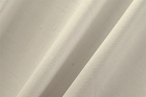 Desert Sand Beige Cotton, Silk Double Shantung Apparel Fabric
