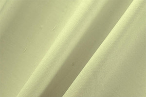 Primrose Yellow Cotton, Silk Double Shantung Apparel Fabric