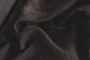 Tissu Noir en Polyester, Soie pour vêtements