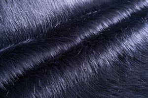 Tissu Bleu en Coton, Polyester pour vêtements
