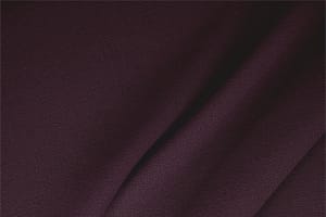 Dark Purple Wool Wool Double Crêpe fabric for dressmaking