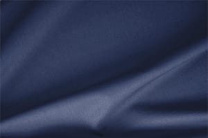 Tessuto Gabardine Stretch Blu Oceano in Lana, Poliestere, Stretch per abbigliamento