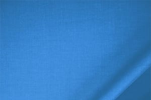 Tessuto Misto Lino Blu Oceano in Lino, Stretch, Viscosa per abbigliamento