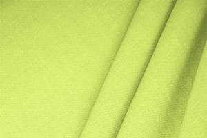 Tessuto Misto Lino Verde Ramarro in Lino, Stretch, Viscosa per abbigliamento
