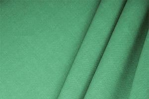 Tessuto Misto Lino Verde Smeraldo in Lino, Stretch, Viscosa per abbigliamento