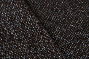 Black, Blue, Brown Cotton, Wool fabric for dressmaking