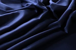 Blue Wool Flannel fabric for dressmaking