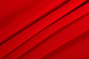Tissu Double crêpe de laine Rouge Campari en Laine pour vêtements