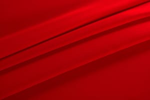 Tissu Microfibre lourde Rouge Campari en Polyester pour vêtements
