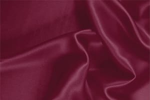 Cerise Purple Silk Crêpe Satin fabric for dressmaking