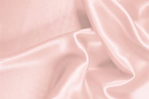 Quartz Pink Silk Crêpe Satin fabric for dressmaking