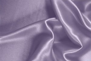Tissu Satin stretch Violet lavande en Soie, Stretch pour vêtements