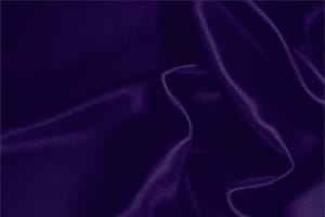 Tessuto Raso Stretch Viola Violetta in Seta, Stretch per abbigliamento
