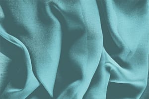 Hawaii Blue Silk Georgette fabric for dressmaking