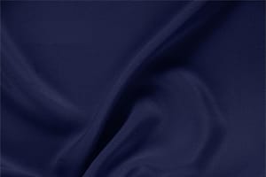 Marine Blue Silk Drap fabric for dressmaking