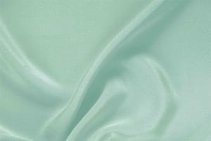 Tessuto Drap Verde Clorofilla in Seta per abbigliamento