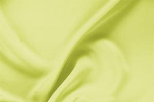 Tessuto Drap Verde Lime in Seta per abbigliamento