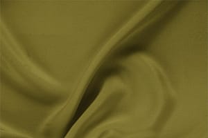 Tessuto Drap Verde Foglia in Seta per abbigliamento
