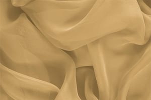 Biscuit Beige Silk Chiffon fabric for dressmaking