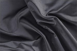Soot Gray Silk Shantung Satin fabric for dressmaking