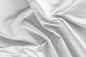 White pure silk shantung satin fabric for dressmaking