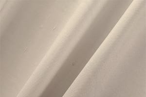 Tessuto Double Shantung Rosa Fard in Cotone, Seta per abbigliamento