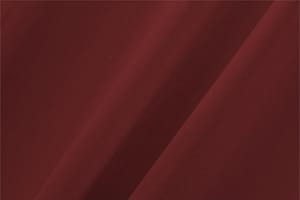 Tissu Double Shantung Rouge rubis en Coton, Soie pour vêtements