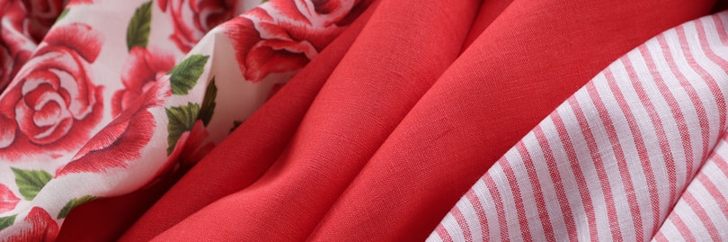Big Rose Pattern Fabric