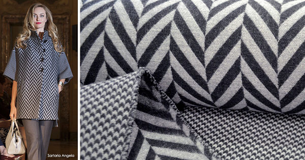 wool coat by Sartoria Angela | new tess fabric
