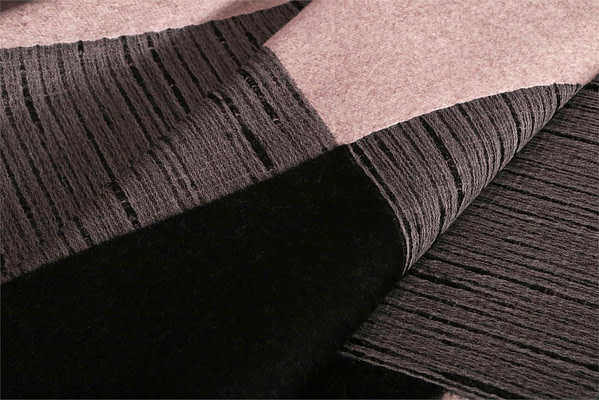 Geometric Coat Apparel Fabric UN000851